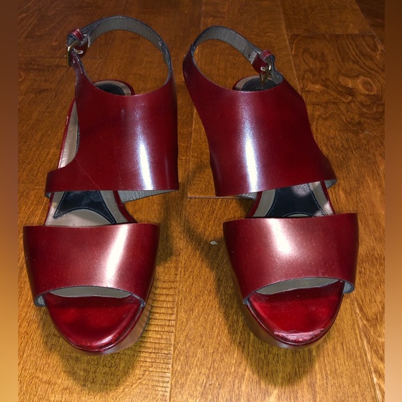 Marni Platform Sandals Size 38 (7.5) VGUC - Picture 1 of 14